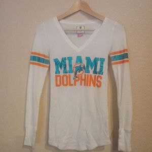 PINK Miami Dolphins long sleeve shirt